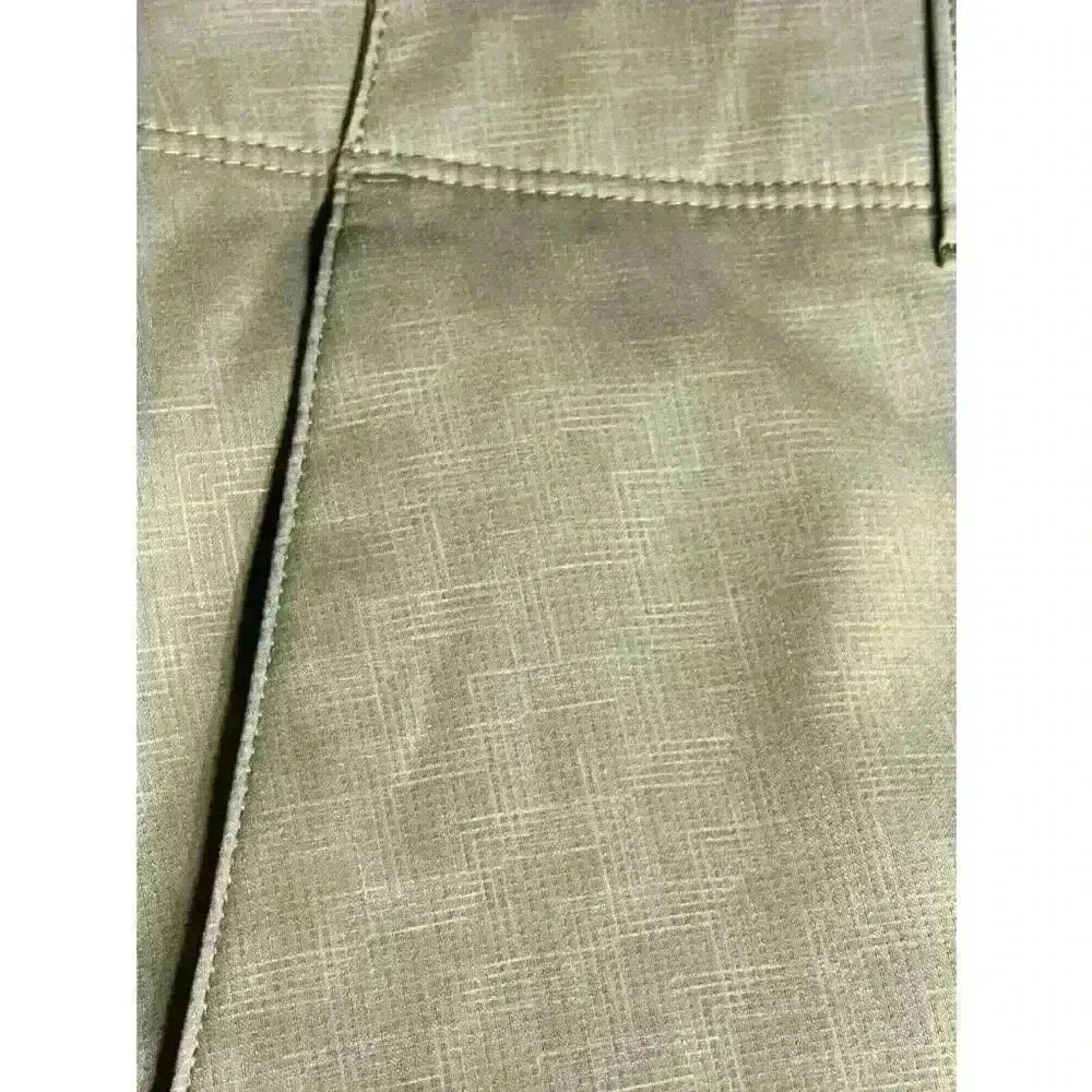 Pebble Beach Mens Size 32 Golf Shorts Dry-Luxe Performance Khaki Tan Flat Front - Picture 7 of 10